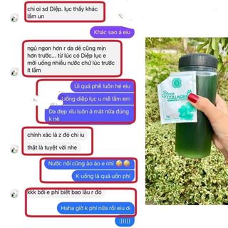 Diệp lục collagen