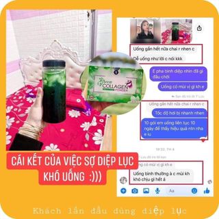 Diệp lục collagen