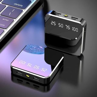 Sạc Dự Phòng Mặt Kính Cao Cấp 10000 mAH