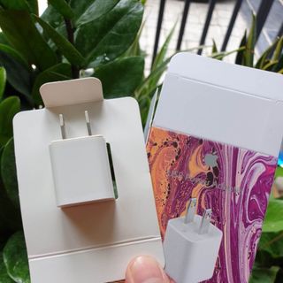 [FULL BOX] Củ sạc vuông A21 zin Full Box