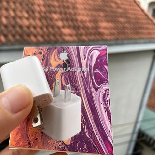 [FULL BOX] Củ sạc vuông A21 zin Full Box