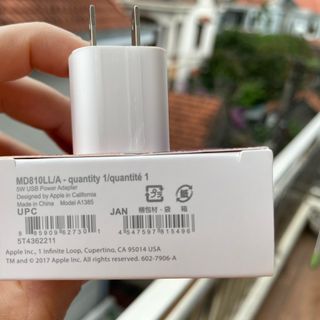 [FULL BOX] Củ sạc vuông A21 zin Full Box