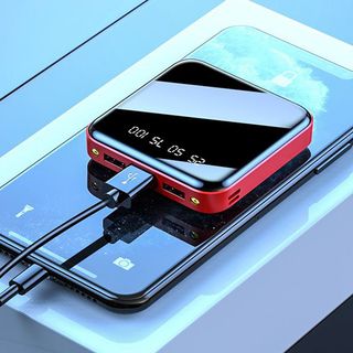 Sạc Dự Phòng Mặt Kính Cao Cấp 10000 mAH