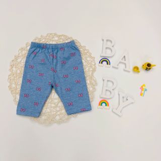 Quần legging lửng bé gái lên từ vải xuất dư, chất cotton mềm mát, Size 1-8