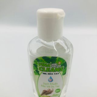 Gel rửa tay khô sạch khuẩn Vina Cleans 60ml