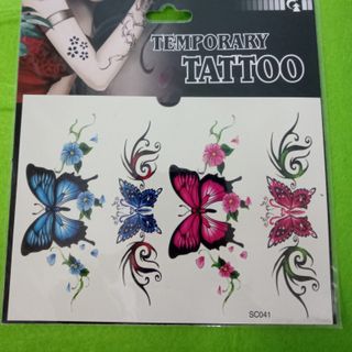 Hình xăm miếng siêu lớn bám lâu cả tuần nhe