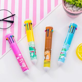 Bút mực 10 ngòi 10 màu mẫu mới