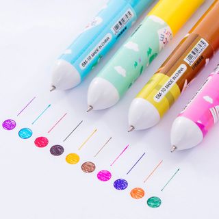 Bút mực 10 ngòi 10 màu mẫu mới