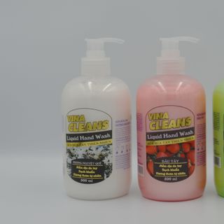 Sữa rửa tay sạch khuẩn Vina Cleans 500ml