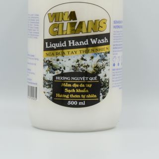 Sữa rửa tay sạch khuẩn Vina Cleans 500ml