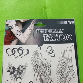 Hình xăm đủ mẫu bám lâu cả tuần