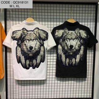 Ao thun thêu hình soi