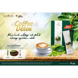 Cà Phê Kháng Mỡ - Giảm Cân Cappuccino Detox - Matxicorp