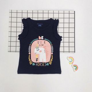 Áo thun ba lỗ bé gái size 1-5