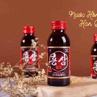 Nước uống hồng sâm Hàn Quốc thùng 100 chai x 100ml