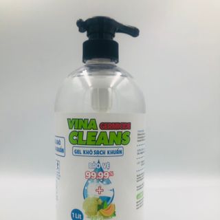 Gel rửa tay khô sạch khuẩn Vina Cleans 1 Lít
