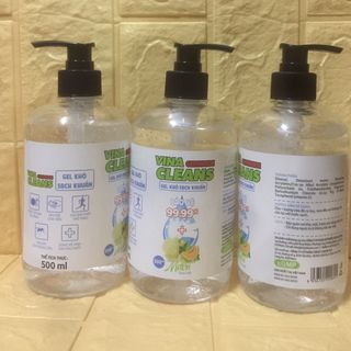 Gel rửa tay khô sạch khuẩn Vina Cleans 500ml