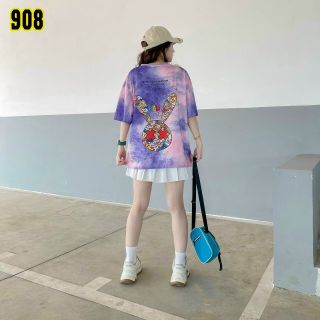 Áo thun tay lở Form rộng in hình sắc nét chất đẹp