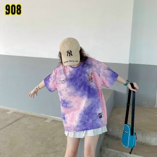 Áo thun tay lở Form rộng in hình sắc nét chất đẹp