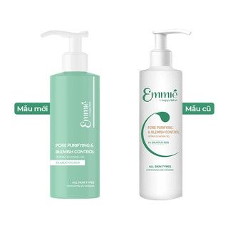 Gel rửa mặt Emmié làm sạch sâu kiểm át dầu nhờn&mụn 180ml