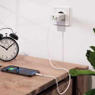 Cóc Sạc Nhanh BA56A PD3.0 20W Borofone - 1 Cổng Sạc USB, 1 Cổng Sạc Type-C chuẩn EU