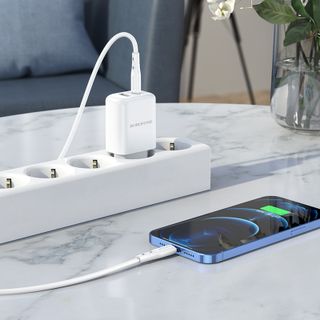 Cóc Sạc Nhanh BN4 PD3.0 20W Borofone - 1 Cổng Sạc USB, 1 Cổng Sạc Type-C chuẩn US