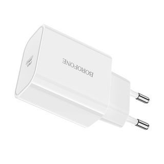 Cóc Sạc Nhanh BA57A PD3.0 20W Borofone - Cổng Sạc Type-C chuẩn EU