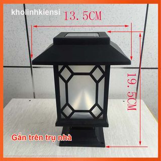 ĐÈN TRANG TRÍ SÂN VƯỜN SỬ DỤNG NĂNG LƯỢNG MẶT TRỜI CÓ 2 LOẠI: TRÒN VÀ CARO 0601 ÁNH SÁNG VÀNG-CHỐNG NƯỚC, DỄ LẮP ĐẶT