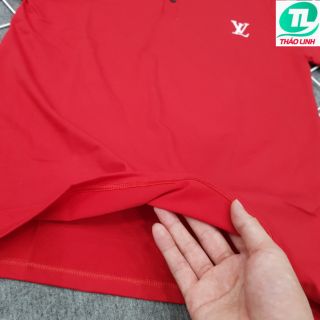 ÁO THUN CỔ TRỤ CHÂN SƠ MI- DO TƯƠI 009