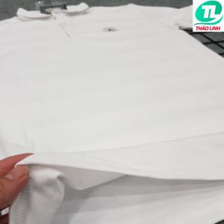 ÁO THUN CỔ TRỤ CHÂN SƠ MI- XANH LÍNH