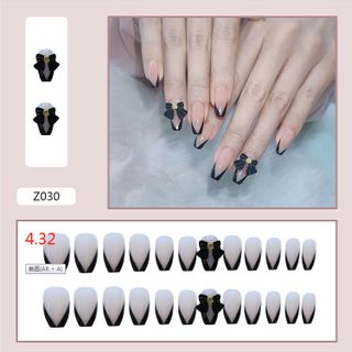 HỘP 24 MÓNG ĐÁ KÈM KEO (HỘP TRẮNG)