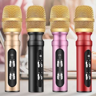 Micro thu âm C28 - micro cao cấp livestream, thu âm, karaoke online không cần soundcard - Tích hợp autotune - Tương thích với mọi điện thoại thông minh - Hát cực hay, giá cực tốt - Tặng kèm tai nghe nhét tai