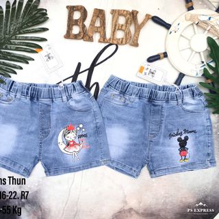 Sọt Jeans Thun Bé Gái