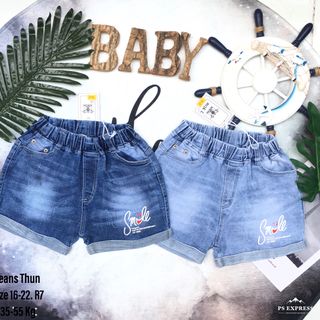 Sọt Jeans Thun Bé Gái