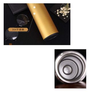 BÌNH GIỮ NHIỆT INOX 304 COLORFUL (NHIỀU MÀU) NHẬN KHẮC IN CHỮ LOGO TRÊN BÌNH 500ML_LK0901