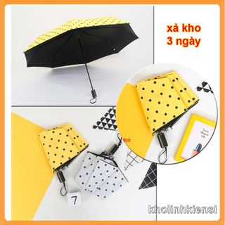 Ô DÙ CẦM TAY MINI CAO CẤP LK1303 NHIỀU MÀU SẮC, CHỐNG THẤM NƯỚC - GỌN NHẸ DỄ MANG THEO