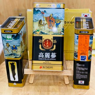 Hắc sâm củ khô 300gr Daedong 11-20 củ dòng đại