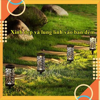 Đèn năng lượng mặt trời sân vườn LK0404-không đi dây, dễ dàng lắp đặt