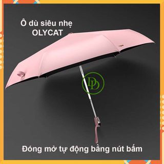 Ô DÙ CẦM TAY OLYCAT CHỐNG TIA UV, CÁN DÀI, SIÊU NHẸ HÀNG CAO CẤP LK2101