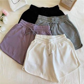Quần đùi nữ quần thun nữ quần tập gym
