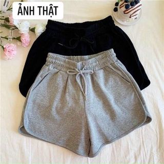 Quần đùi nữ quần thun nữ quần tập gym