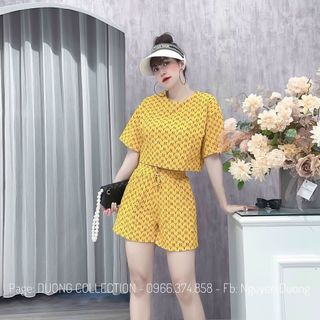 Sét chữ croptop
