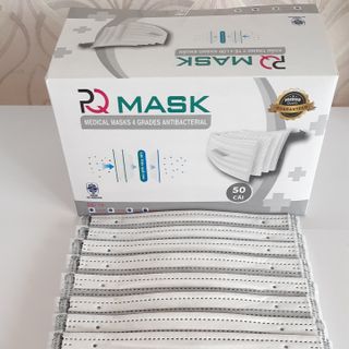KHẨU TRANG Y TẾ 4 LỚP PQ MASK ( Hộp 50 cái)