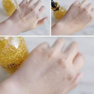 SERUM 24K GOLDZAN ngăn chặn quá trình lão hóa da, cải thiện các nếp nhăn, tăng cường độ đàn hồi cho da, làm trẻ hóa làn da