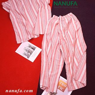 [ĐỒ BỘ NỮ] (sọc nâu, nặng từ 40-70 kg, cao 1m52-1m75 )vải tole thoáng mát, [giá sỉ tốt]