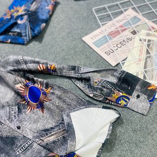 Áo sơ mi ni 3D cao cấp Quảng Châu 003