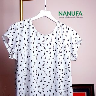 [GIÁ SỈ TỐT] Đồ bộ nữ (bông trắng nhỏ), vải tole thoáng mát cao (152-175) nặng (40-70kg)