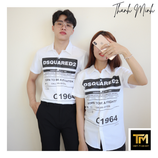 ÁO SƠ MI NAM NỮ NGẮN TAY D2 FORM BODY THỜI TRANG