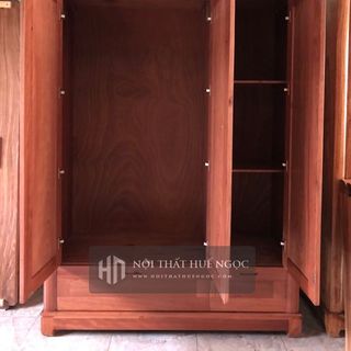 Tủ quần áo 3 cánh gỗ Xoan Đào