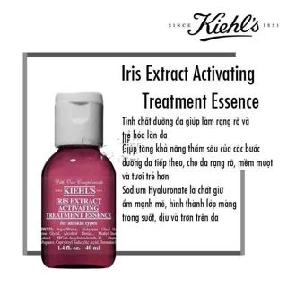 Nước thần Kiehl's Iris chống lão hóa 40ml